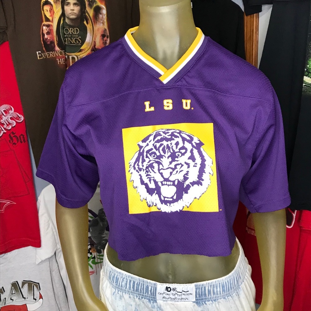 LSU Louisiana State University Crop Top Tigers 🐅